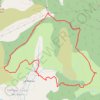 Col d'Ussat par le Clot de la Carbonnière GPS track, route, trail