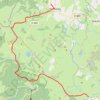 Le buron de rajas Nasbinals GPS track, route, trail