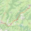 GR65 de Saint Chély d'Aubrac à Espalion GPS track, route, trail