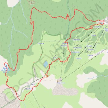 09/14/2014 Uvernet-Fours, Provence-Alpes-Côte d'Azur, France GPS track, route, trail