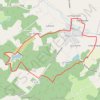 Circuit des étangs - Rioux-Martin GPS track, route, trail