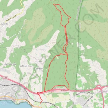 Louisianne GPS track, route, trail