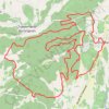 Chamaret (Drôme) GPS track, route, trail