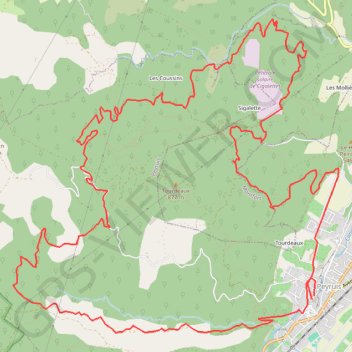 Le Tour des Jas GPS track, route, trail