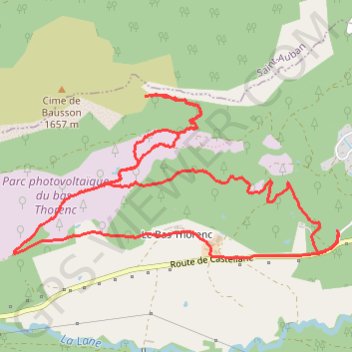 Thorenc - la Station GPS track, route, trail