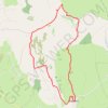 La montagne de Courbières - Pradiers GPS track, route, trail