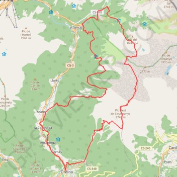 Maratob GPS track, route, trail
