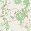 Aubeterre sur Dronne 28 kms GPS track, route, trail