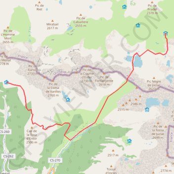 Cabanne de Jan-Rulhe GPS track, route, trail