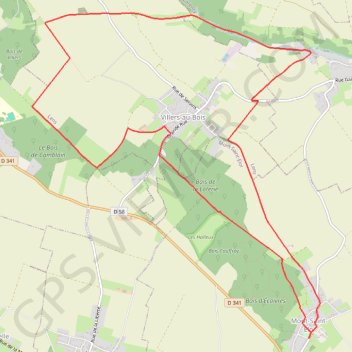 Autour du Mont-Saint-Éloi GPS track, route, trail