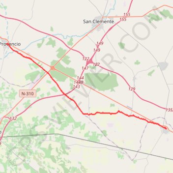 SE10-Minaya-ElProvencio GPS track, route, trail