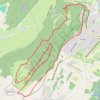 Les Rochassons GPS track, route, trail