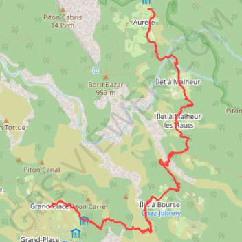 Traces2023-Jour04-01-21102023-Aurere-GrandPlacelesHauts GPS track, route, trail