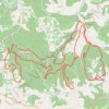 Trespoux 2012 GPS track, route, trail