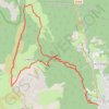 Crête du Mont Charvet GPS track, route, trail