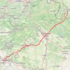 CF-2-1 Camino Francés - 01 Saint-Jean a Logroño GPS track, route, trail