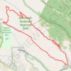Redwood Regional Park Loop GPS track, route, trail