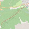 Montgenèvre - Promenade du Bois en AR GPS track, route, trail