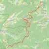 Kruth - Le Ballon d'Alsace - Tour des Lacs des Vosges GPS track, route, trail