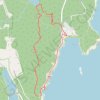Gorham Mountain and The Beehive Loop (Mount Desert Island) GPS track, route, trail