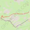 Pic de Canaourouye depuis D934 GPS track, route, trail