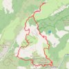 Saint-Guilhem Fenestrelles Lavagnes Mehnir Ermitage GPS track, route, trail