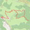 Cette-Eygun - Cabane de Lhèze GPS track, route, trail