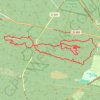Fontainebleau Mont Aigu GPS track, route, trail