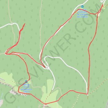Col de Vassieux GPS track, route, trail