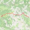 De Campagnac a Conques GPS track, route, trail