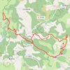 Octon - Les Dolmens - Roubignac - Canyon de la Marette - Saint Amans GPS track, route, trail