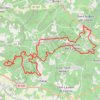 St Sulpice vers Cherac 39 kms GPS track, route, trail
