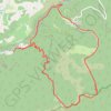 Les crêtes du Luberon par Buoux et Sivergues GPS track, route, trail