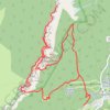 Par le Grand Sangle de l'Aulp du Seuil GPS track, route, trail