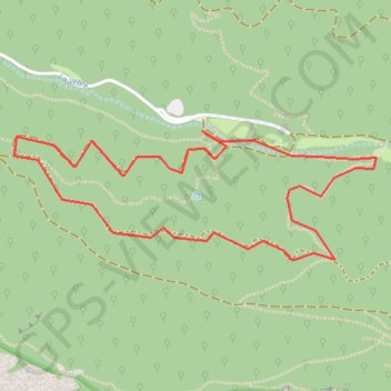 Les Clos - Saoû GPS track, route, trail