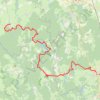 Grande Traversée du Morvan : Quarré les Tombes - Saulieu GPS track, route, trail