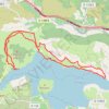 Lac du Salagou GPS track, route, trail