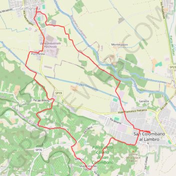 Fornaci, valbissera, gerette GPS track, route, trail