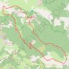 Mont Autcellier et Vignols depuis Roure GPS track, route, trail
