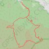 Traversée du mont Lantin depuis la Barasse (13011) GPS track, route, trail
