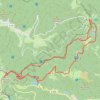 Lac d'Alfeld lac des Perches 23km GPS track, route, trail