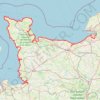 GR 223 Tour du Cotentin (2021) GPS track, route, trail