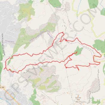 Saint Jean de Garguier GPS track, route, trail
