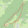 Mont d'Hermone et Montagne des Soeurs à partir de Vailly GPS track, route, trail
