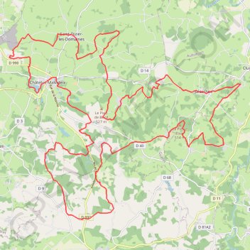 Castellucienne 2019 GPS track, route, trail