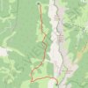 Vercors Trièves-du refuge des Aiguillettes au Jasse du Pay GPS track, route, trail