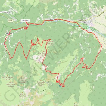 Refuge Bertorello Pian Mune (Po) GPS track, route, trail