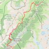 TMB-j9, du Tour à Chamonix GPS track, route, trail