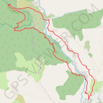 RABOU avec CASTELIN GPS track, route, trail
