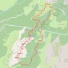Hameau de Lachat GPS track, route, trail